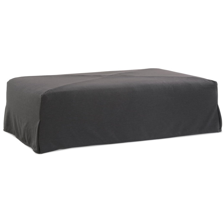 Miles Large Slipcover Ottoman